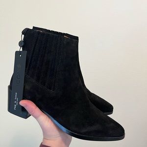 NWT Rag & Bone Black Suede Boots
